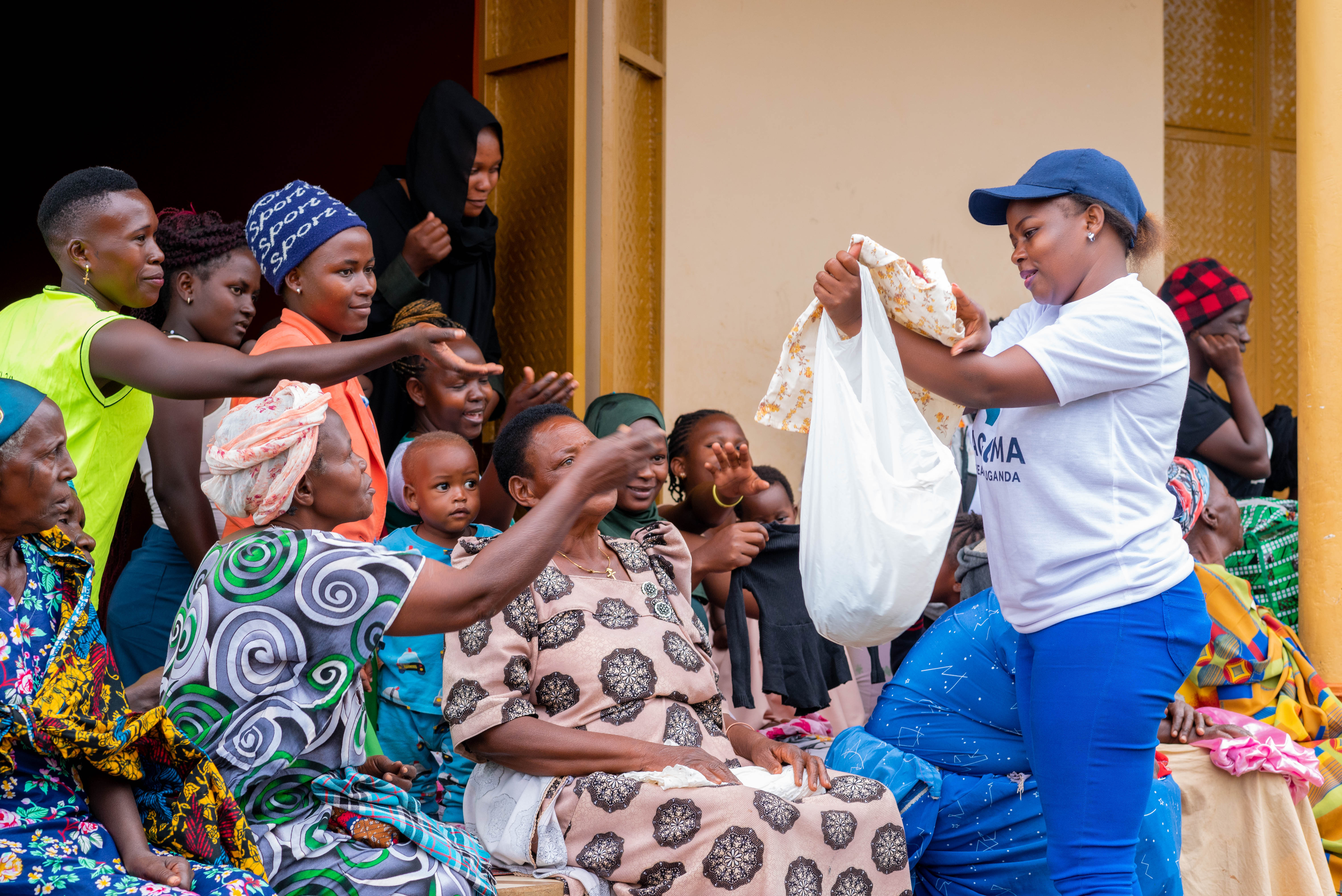 Medical outreach team at work